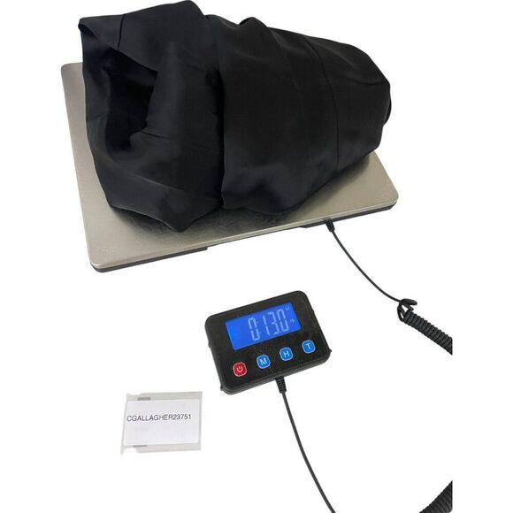 Massimo Dutti Women Midi Dress EU 36 US 4 Black Sleeveless Deep V Neck NWOT - Picture 11 of 11